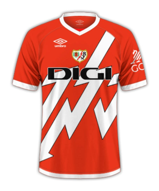 Rayo Vallecano 2024-25 Away Shirt (Men's Fan Edition)