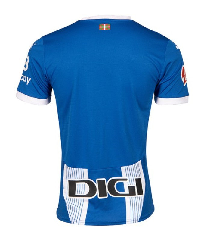 Deportivo Alavés 2024-25 Home Shirt (Men's Fan Edition)