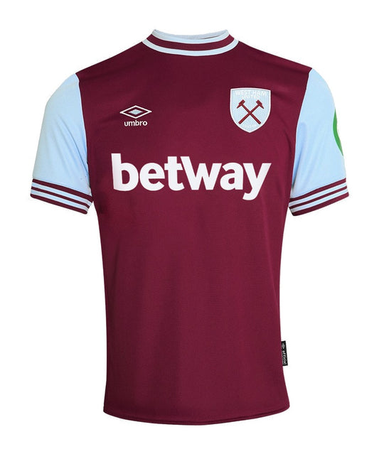 West Ham United 2024-25 Home Shirt (Men's Fan Edition)