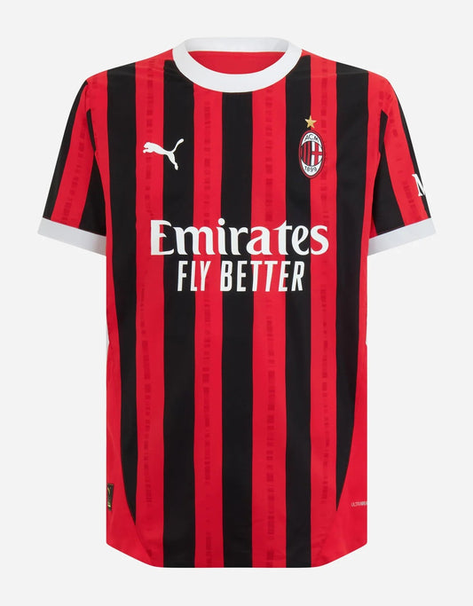 AC Milan 2024-25 Home Shirt (Men's Fan Edition)